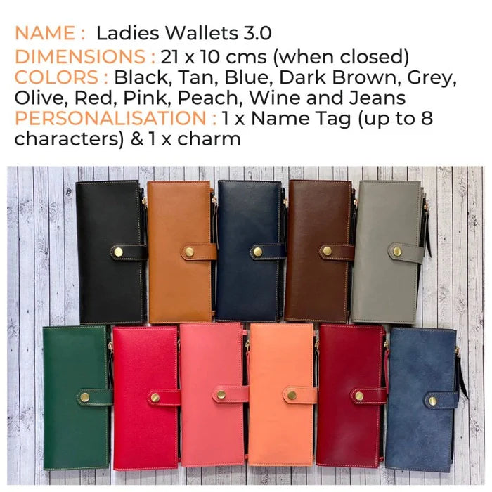 Personalized Ladies Wallet 3.0