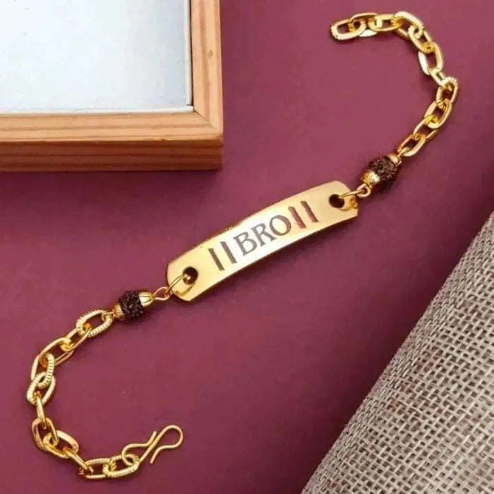 (Set Of -3 Pieces) Personalized Rakhi 1.0