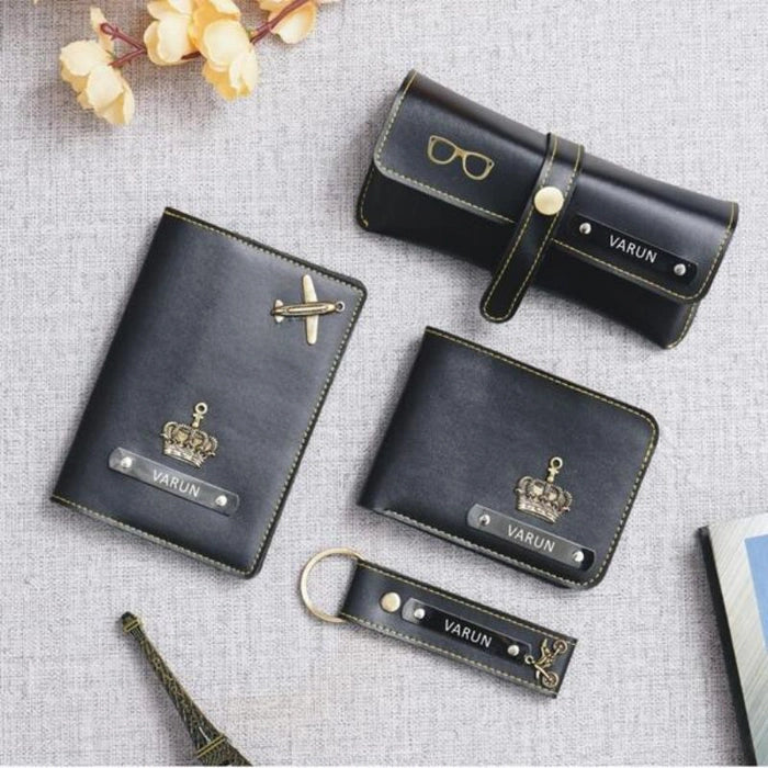 4 Piece Combo (metal name plate)for him