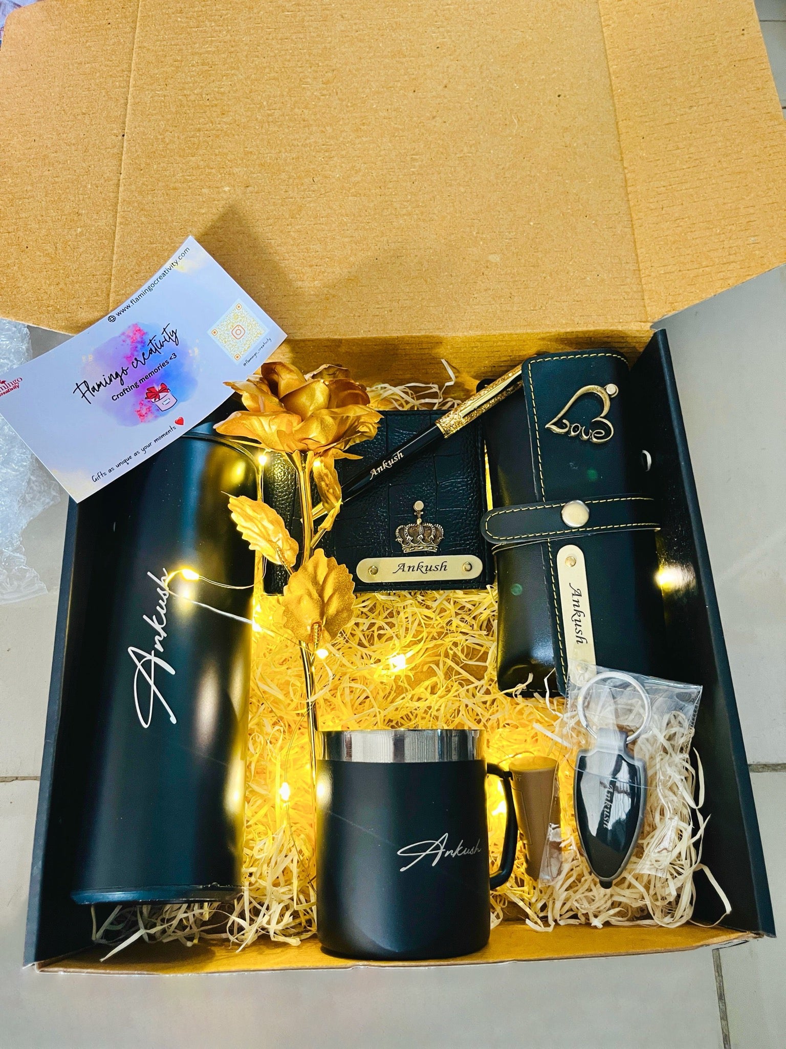 Wallet Adda Customized Men's Gift Hamper