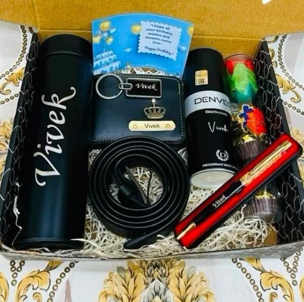 Wallet Adda Customized Men's Gift Combo